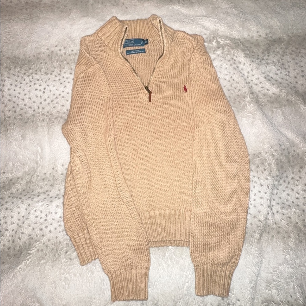 RALPH LAUREN 1/3 ZIP UP